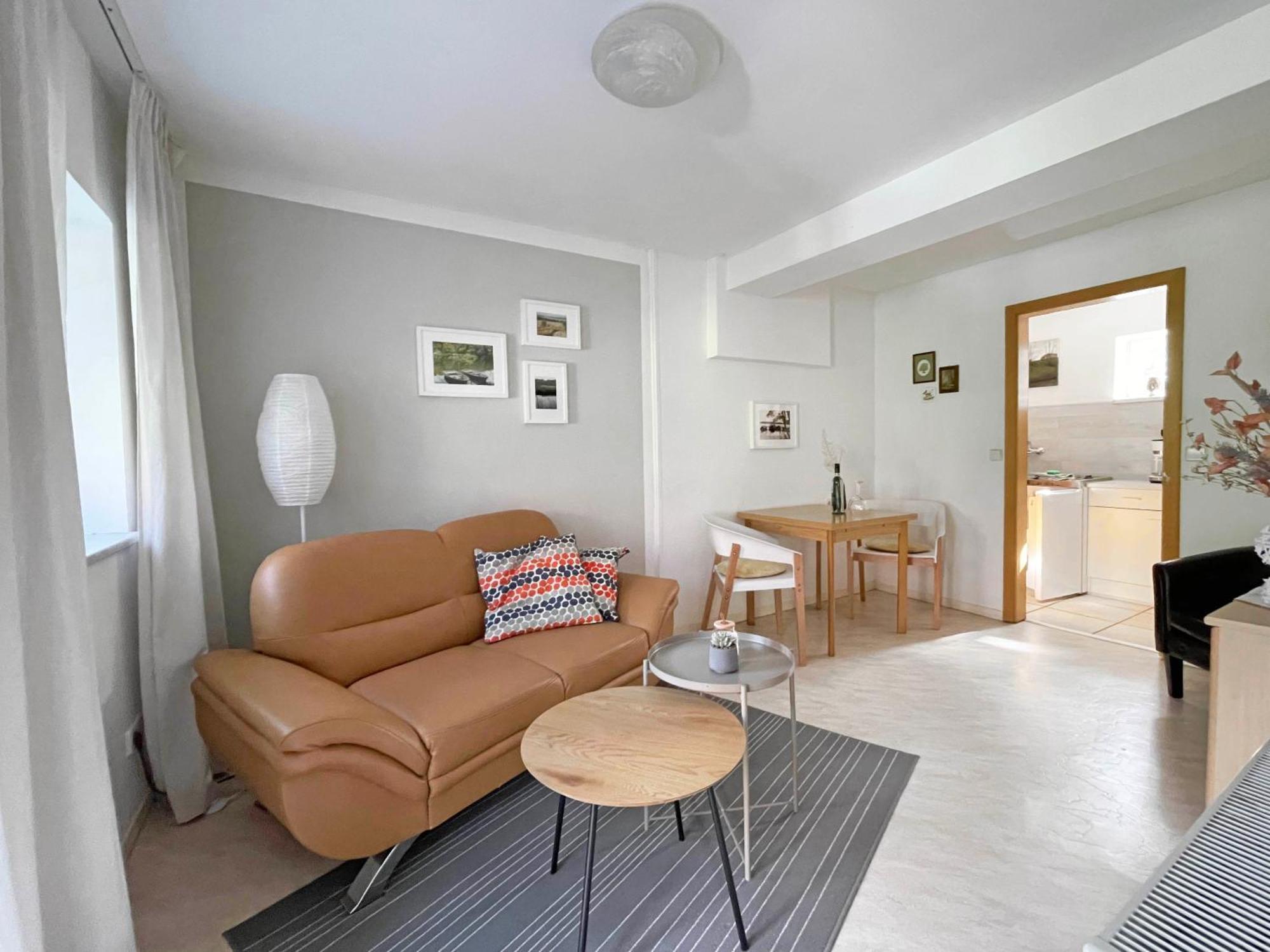 Gemuetliche Wohnung Landlust In See-Naehe Tauche Bagian luar foto